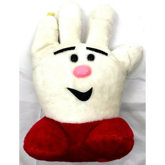 Rare Large 17 x 8 inch Hamburger Helper Helping Hand Plush - Picture 1 of 8